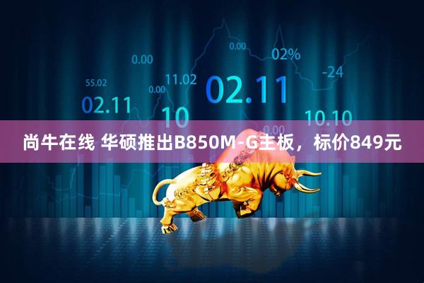 尚牛在线 华硕推出B850M-G主板，标价849元