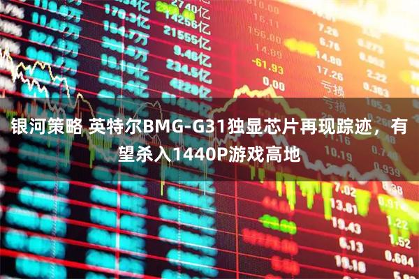银河策略 英特尔BMG-G31独显芯片再现踪迹，有望杀入1440P游戏高地